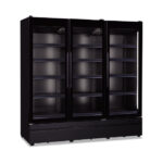 Βιτρίνα συντήρησης τριπλή ROMA 187 TN BLACK | Alfafrost.gr