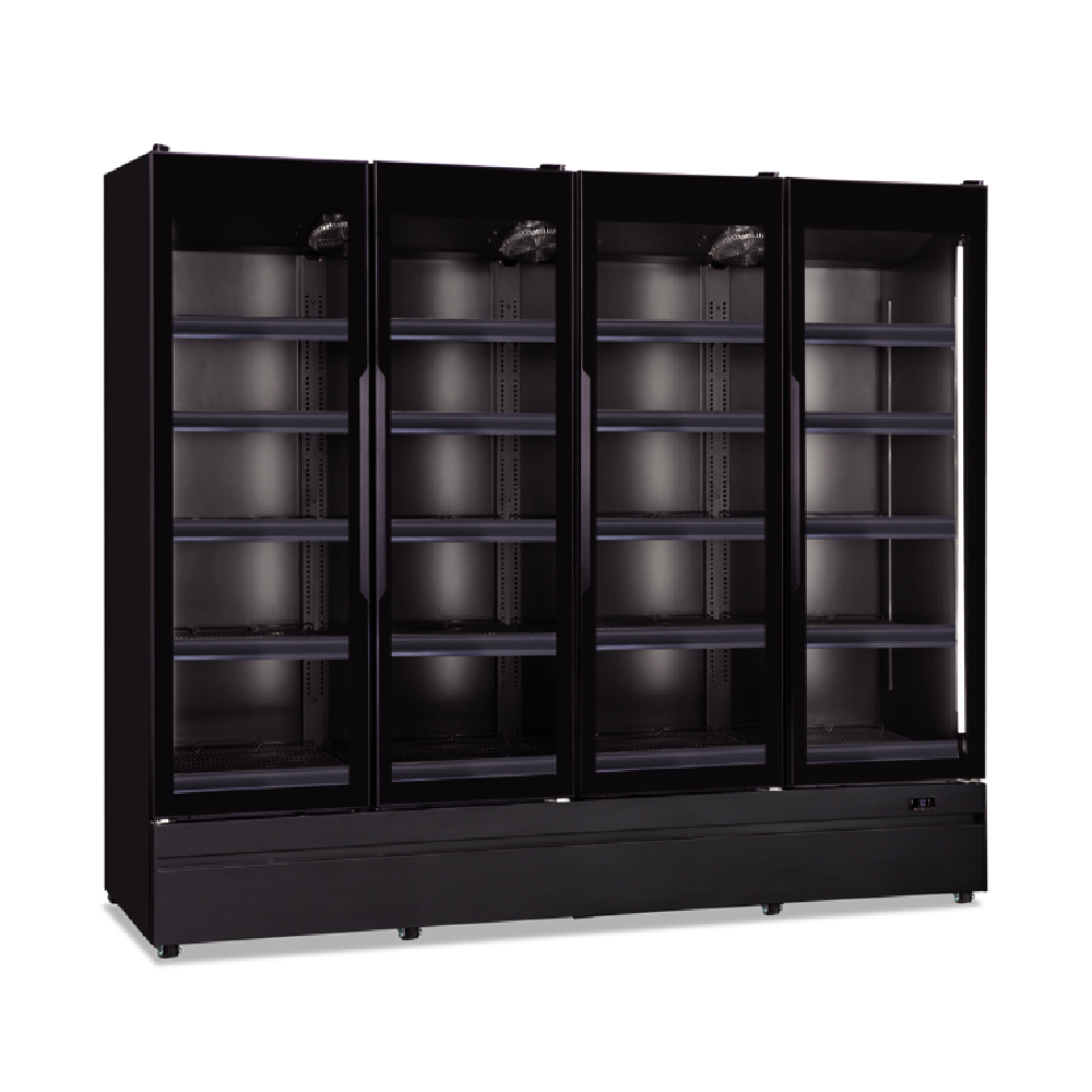 Βιτρίνα συντήρησης τετραπλή ROMA 250 TN BLACK | Alfafrost.gr