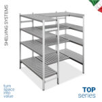 ράφια ψυκτικών θαλάμων - επαγγελματικός εξοπλισμός εστίασης – λύσεις horeca – alfafrost