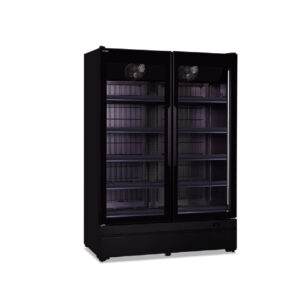 Βιτρίνα κατάψυξης διπλή ROMA 137 BT BLACK | Alfafrost.gr