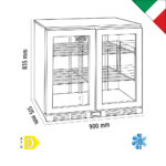 ψυγεία back bar - επαγγελματικός εξοπλισμός εστίασης – λύσεις horeca – alfafrost