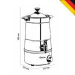 βραστήρας νερού - επαγγελματικός εξοπλισμός εστίασης – λύσεις horeca – alfafrost