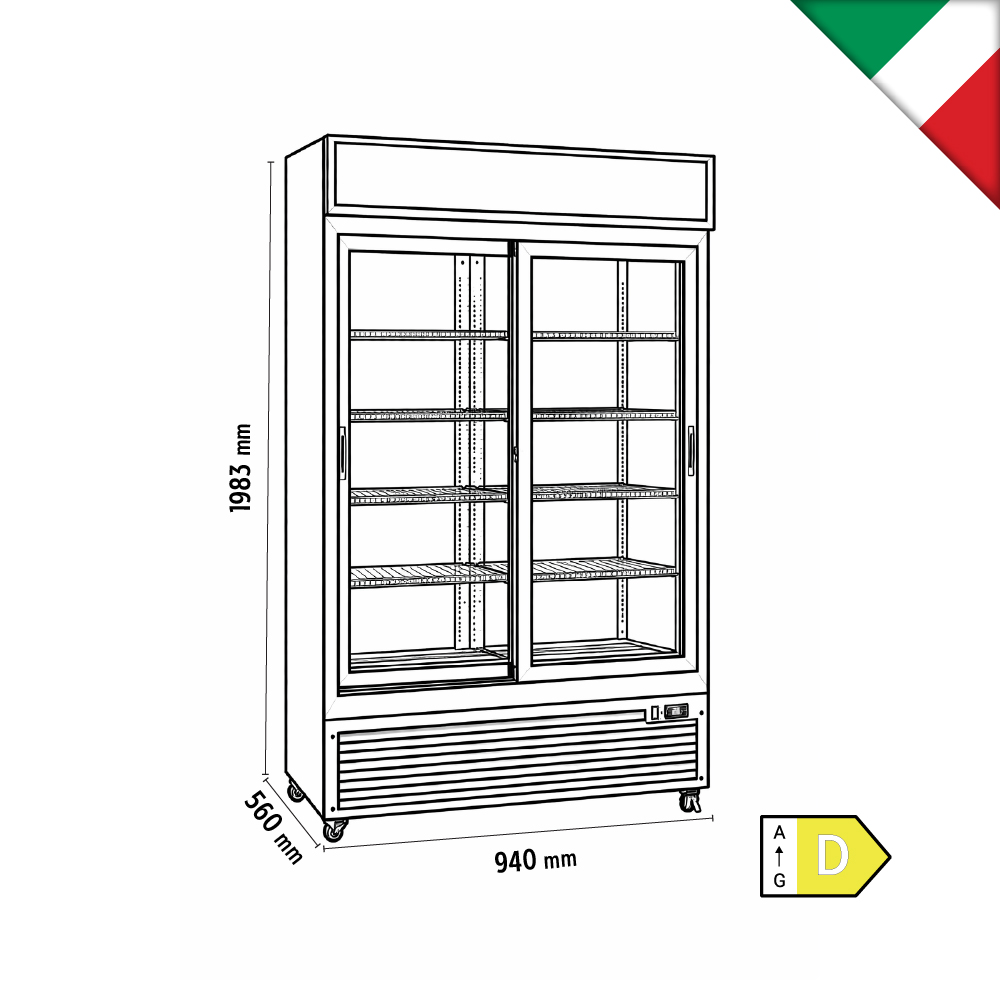 Βιτρίνα συντήρησης - επαγγελματικός εξοπλισμός εστίασης – λύσεις horeca – alfafrost
